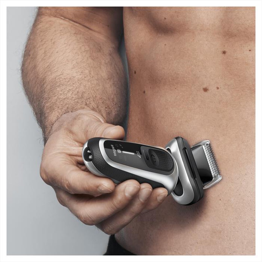 "BRAUN - EasyClick Accessorio Rifinitore Corpo-Grigio"