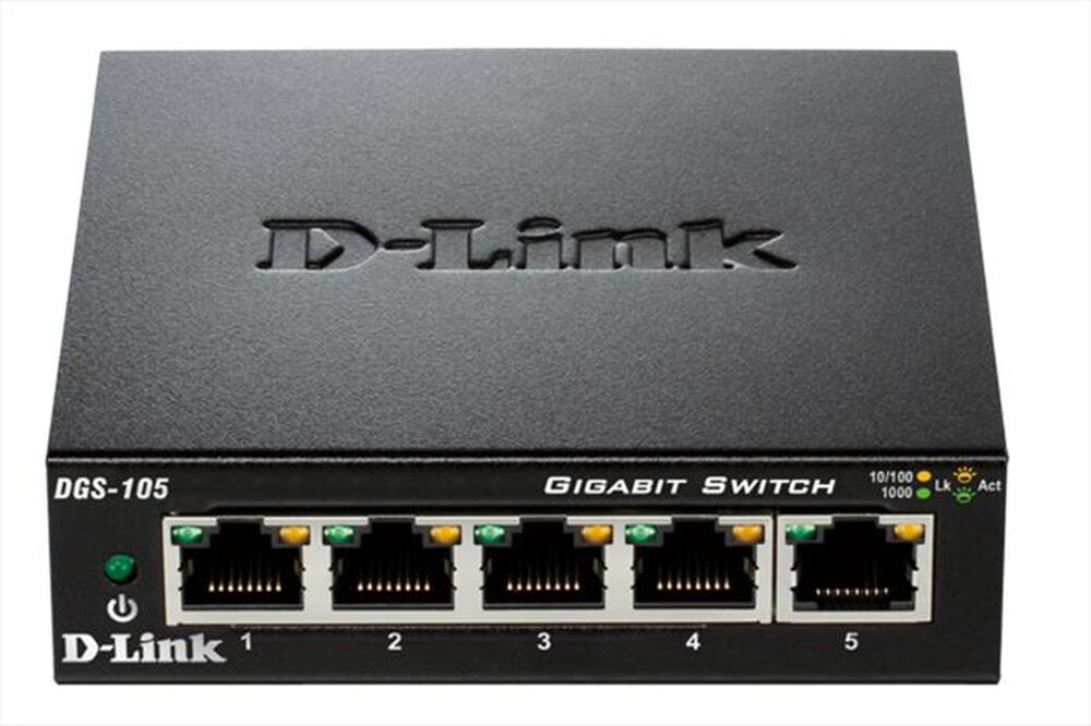 "D-LINK - DGS-105 Switch 5 porte - "