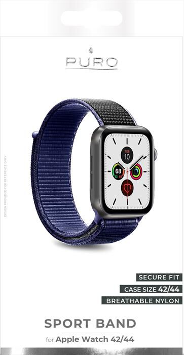 PURO - AW44SPORTSPBLUE Cinturino Sport-space blue | Euronics