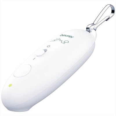 BEURER - Dopopuntura con moschettone BR 10 Traveller-Bianco,  BEURER - Dopopuntura con moschettone BR 10 Traveller-Bianco