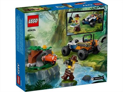 LEGO - ATV DELL'ESPLOATORE DELLA GIUNGLA - 60424-Multicolore