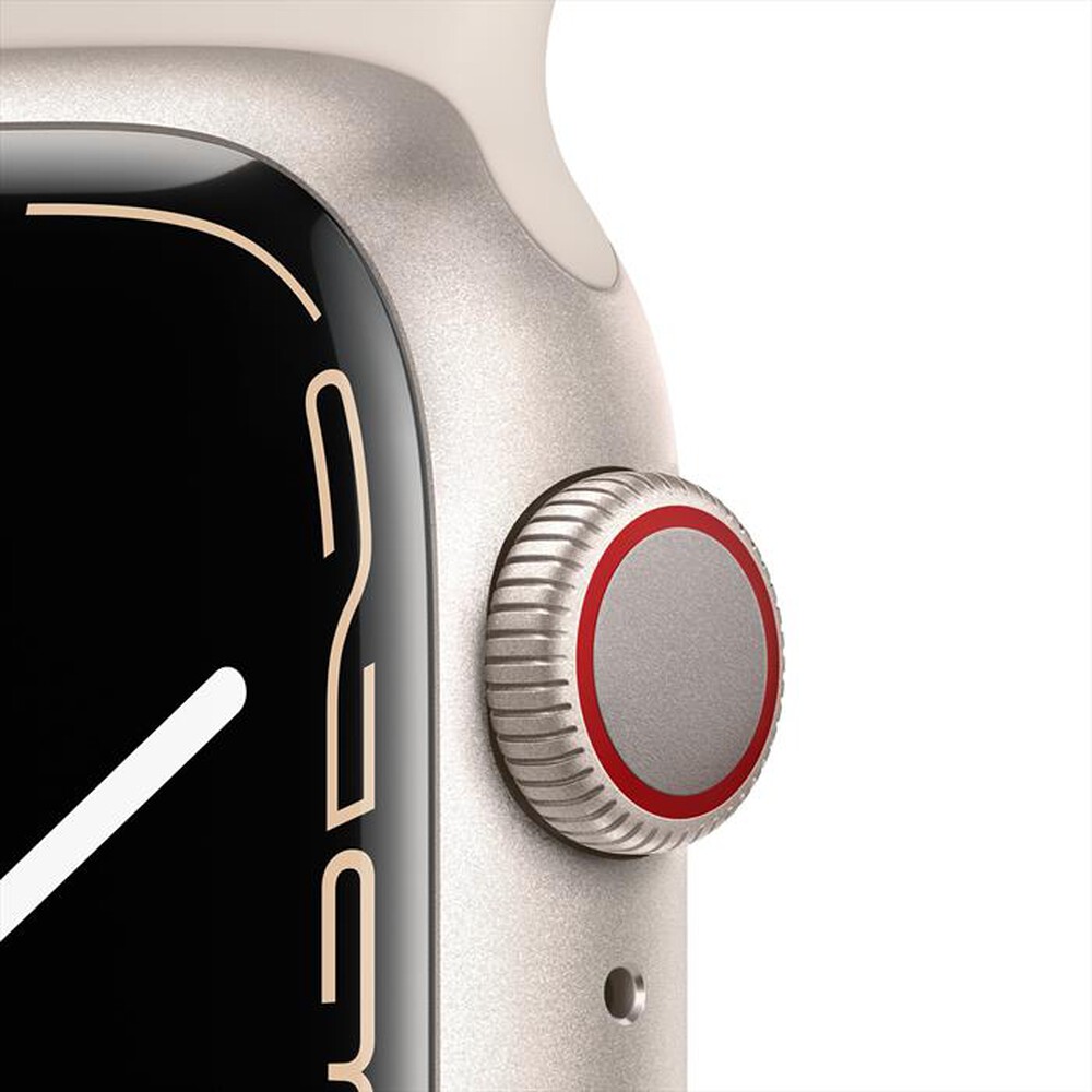 "APPLE - Apple Watch Series 7 GPS+Cellular 41mm Alluminio - Galassia Sport Galassia"