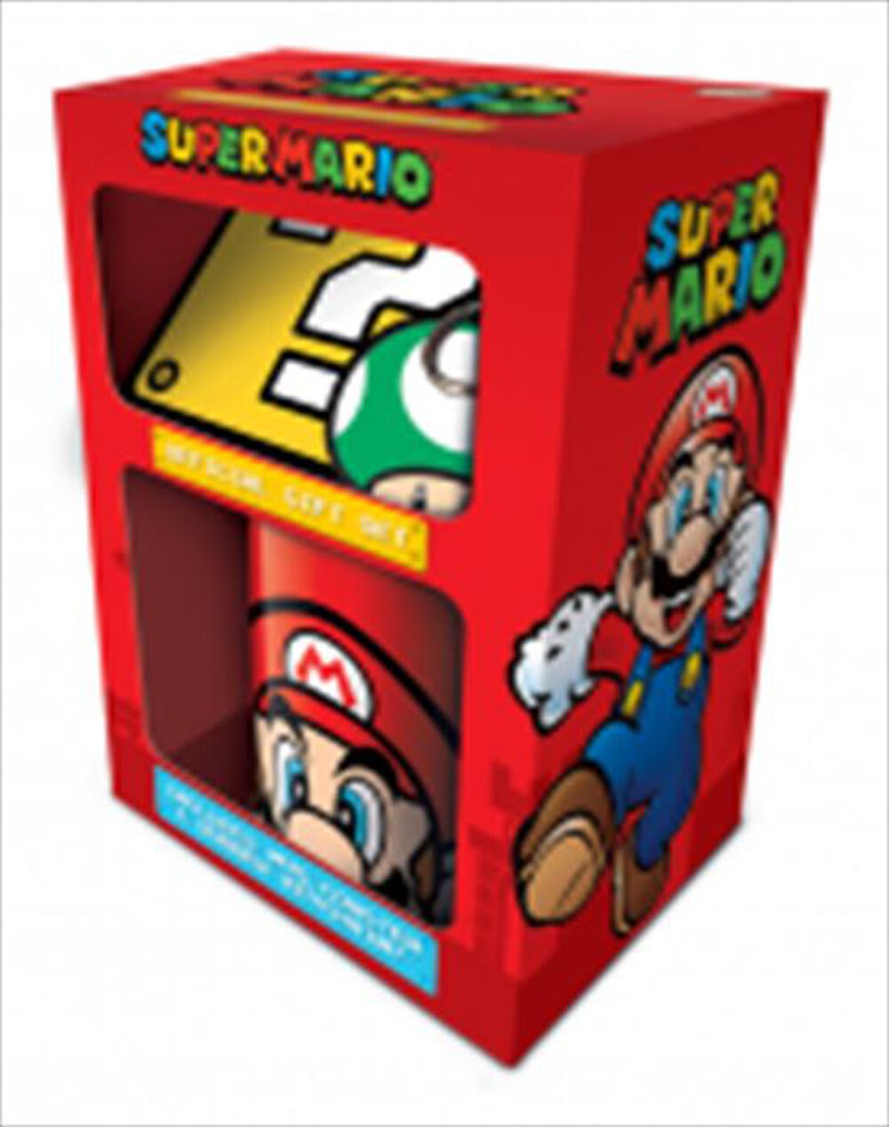 "PYRAMID - Gift Set 3 in 1 Super Mario GP85204-Rosso"