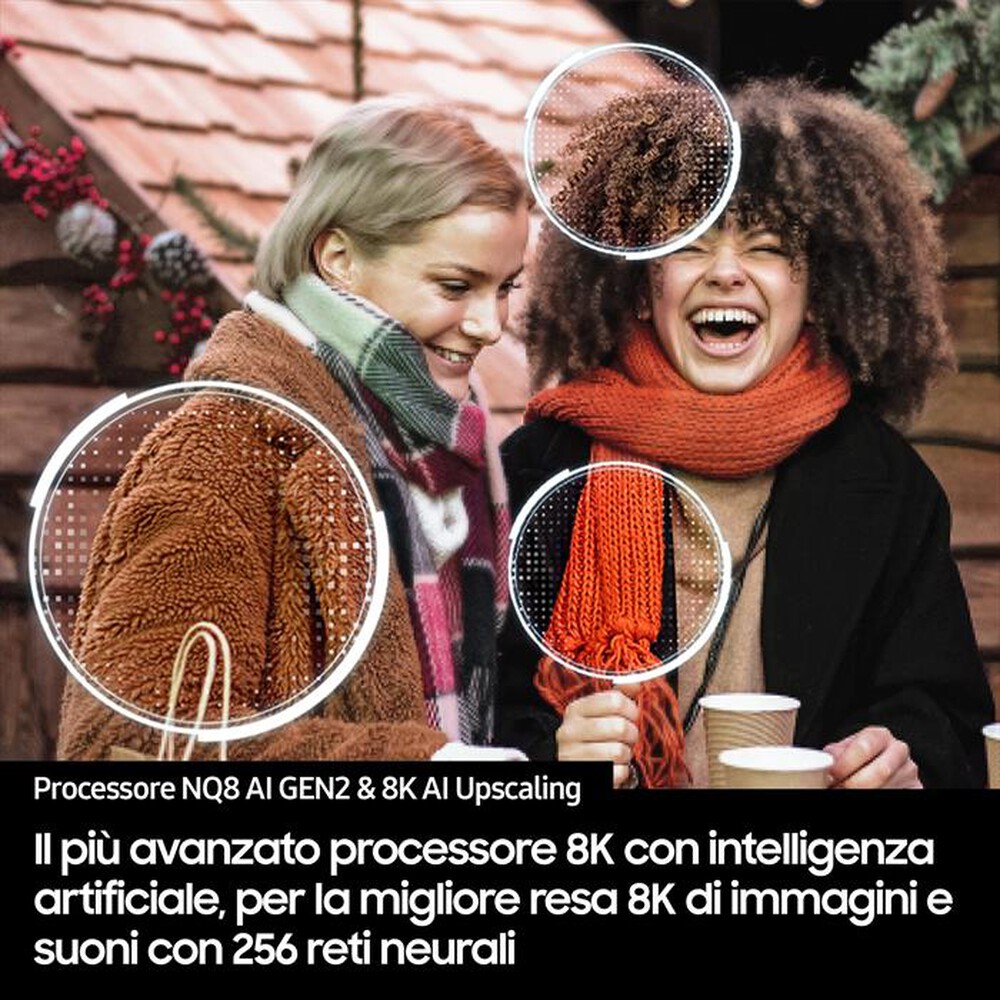 Immagine del prodotto SAMSUNG - Smart TV MINI LED UHD 4K 75" QE75QN900FTXZT-Titan Black
