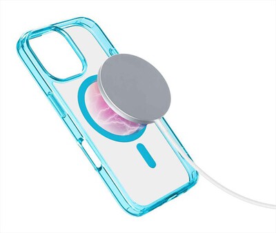 CELLULARLINE - Cover case ICONIC MAG per iPhone 16 Pro-Blue