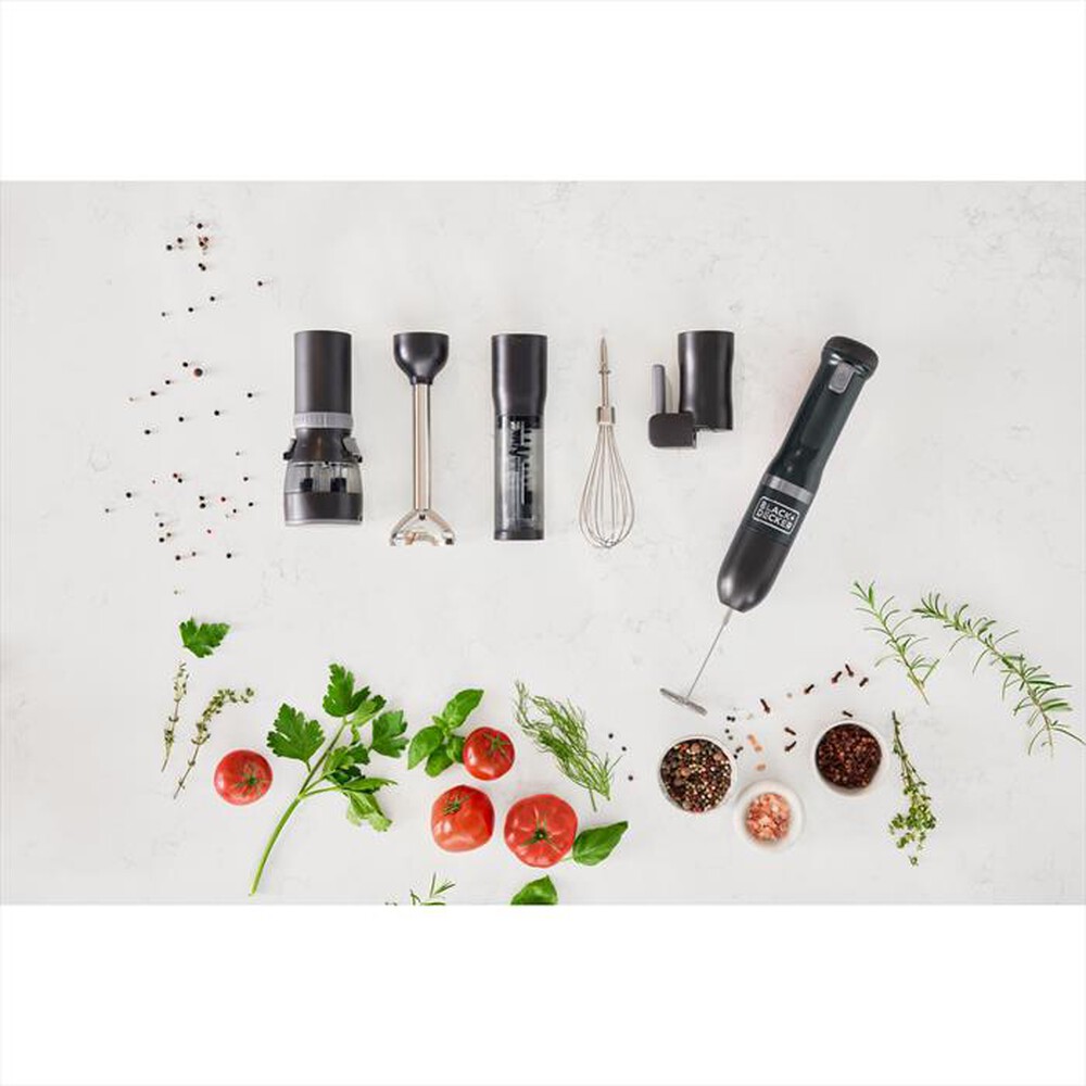 Immagine del prodotto BLACK & DECKER - Frullatore immersione multifunzione BCKM1016KSG-grigio