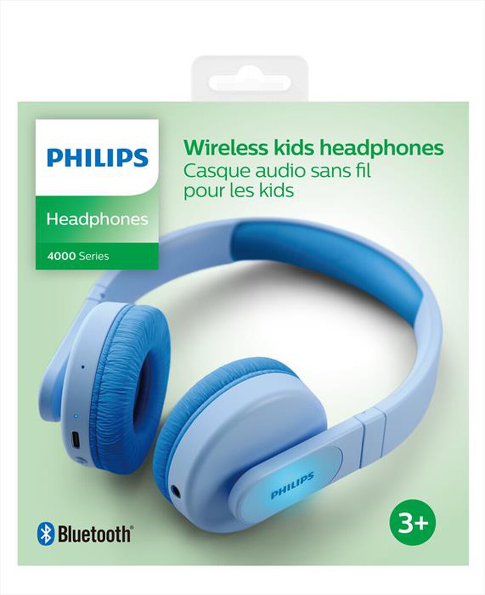 "PHILIPS - Cuffie a padiglione chiuso TAK4206BL/00-Blue"