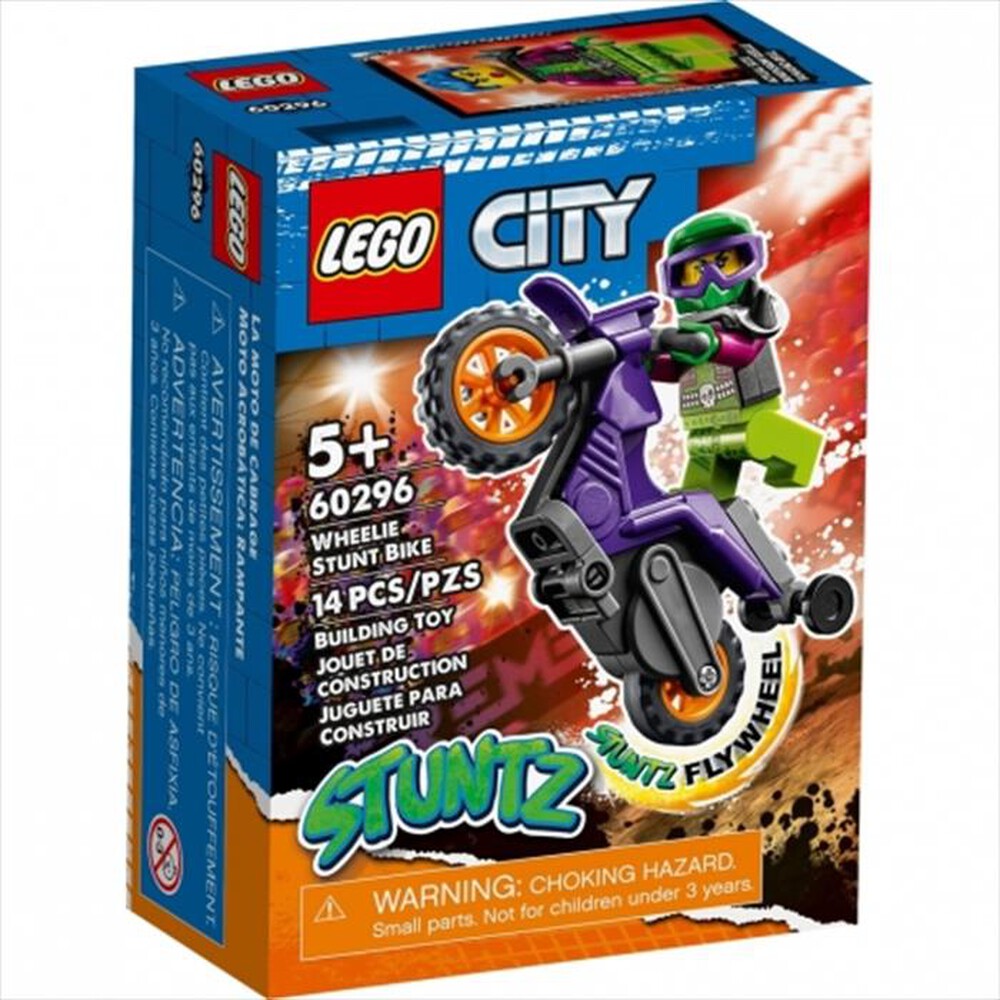 "LEGO - CITY STUNT BIKE DA - 60296"
