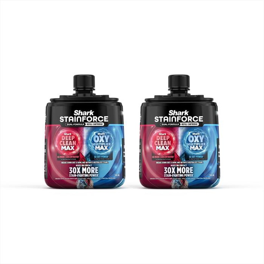 Immagine del prodotto SHARK - SET 2 RICARICHE 500ML&nbsp;STAINFORCE FORMULA DOPPIA-Nero