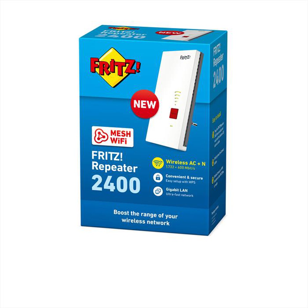 Immagine del prodotto FRITZ! - REPEATER 2400 INTERNATIONAL-Bianco