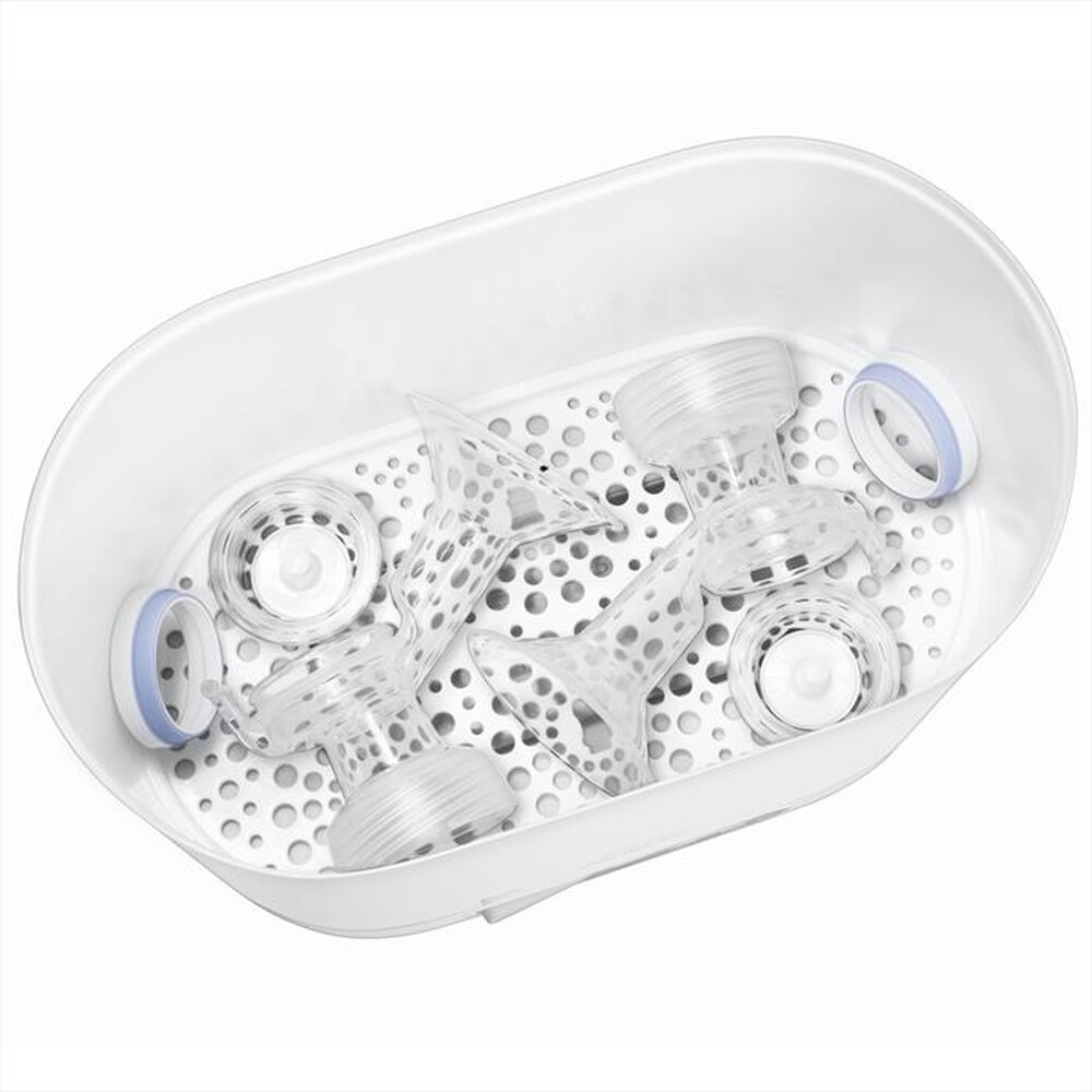 "PHILIPS - SCF 284 Sterilizzatore Elettrico 3 in 1-bianco/blu"