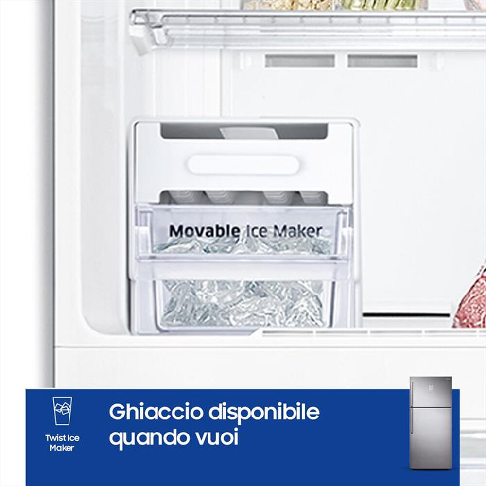 "SAMSUNG - Frigorifero 2 porte RT50K633PSL/ES Classe E 516lt-INOX"