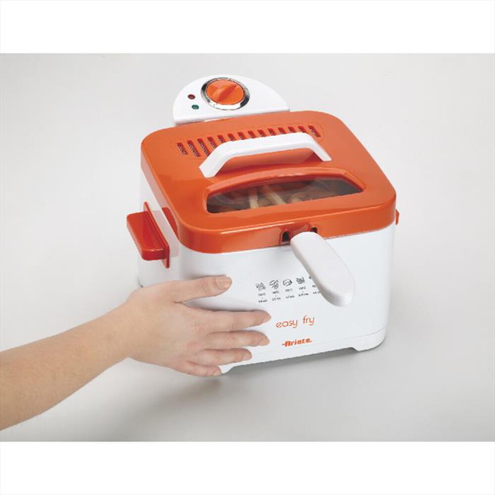 "ARIETE - 4611 Easy fry-Arancione, Bianco"