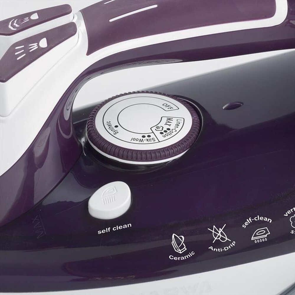 "ARIETE - Steam Iron / 6243-Viola, Bianco"