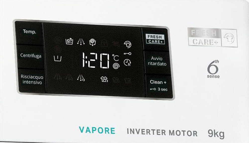 "WHIRLPOOL - Lavatrice FRESHCARE FFB R649 BV IT 9 Kg Classe A-Bianco"