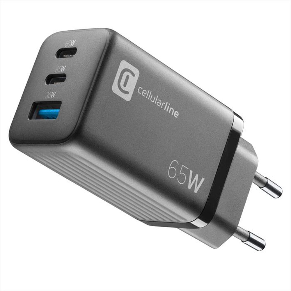 Immagine del prodotto CELLULARLINE - Carica batterie ACHUSBGAN3PD65WK-Nero