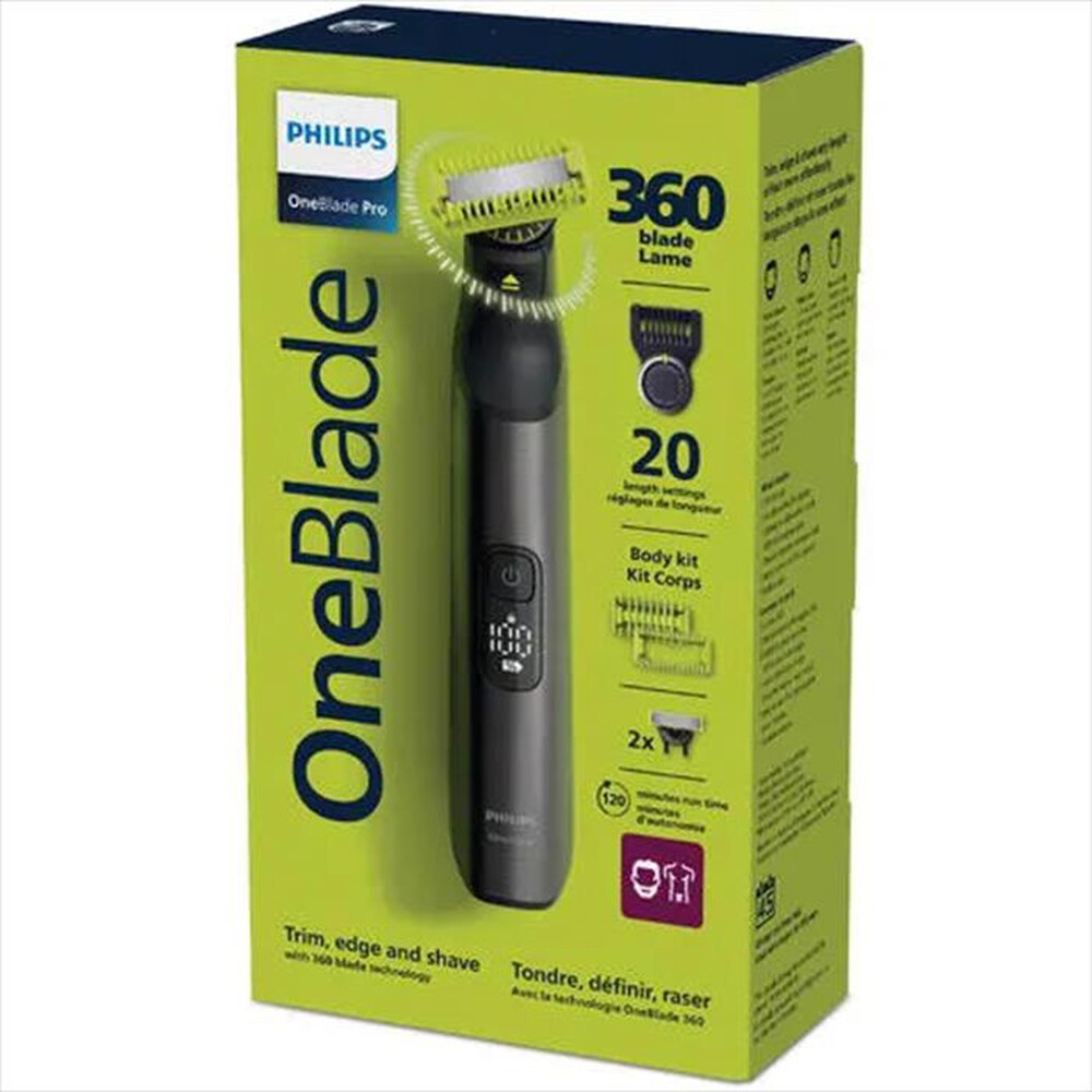 Immagine del prodotto PHILIPS - Regolabarba QP6542/15-Nero