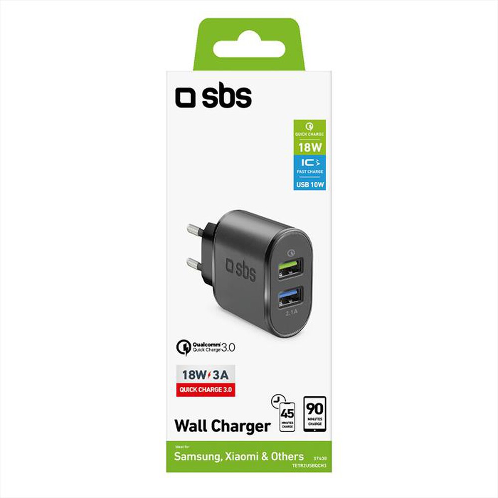 "SBS - TETR2USBQCH3-Nero"