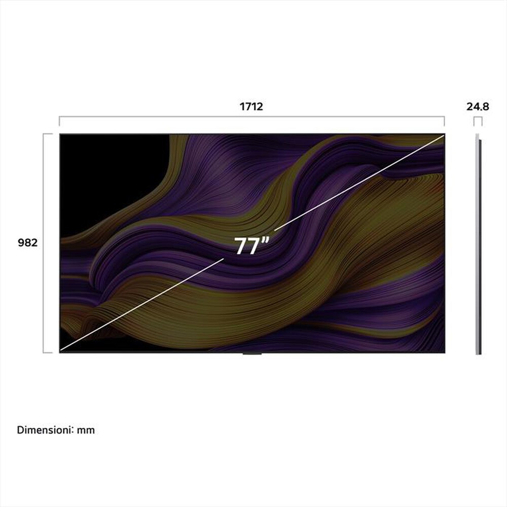 Immagine del prodotto LG - Smart TV OLED UHD 4K 77" OLED77G54LW-Silver