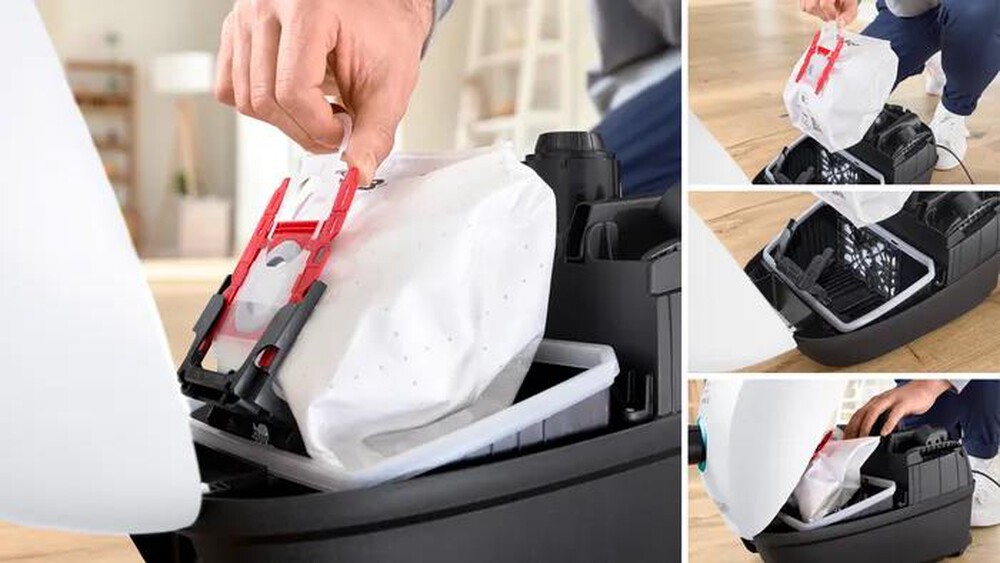"BOSCH - SERIE 4 ASPIRAPOLVERE CON SACCO PROHYGIENIC-Black,White"