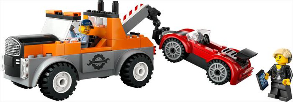 Immagine del prodotto LEGO - CITY Autogrù e officina auto sportive 60435