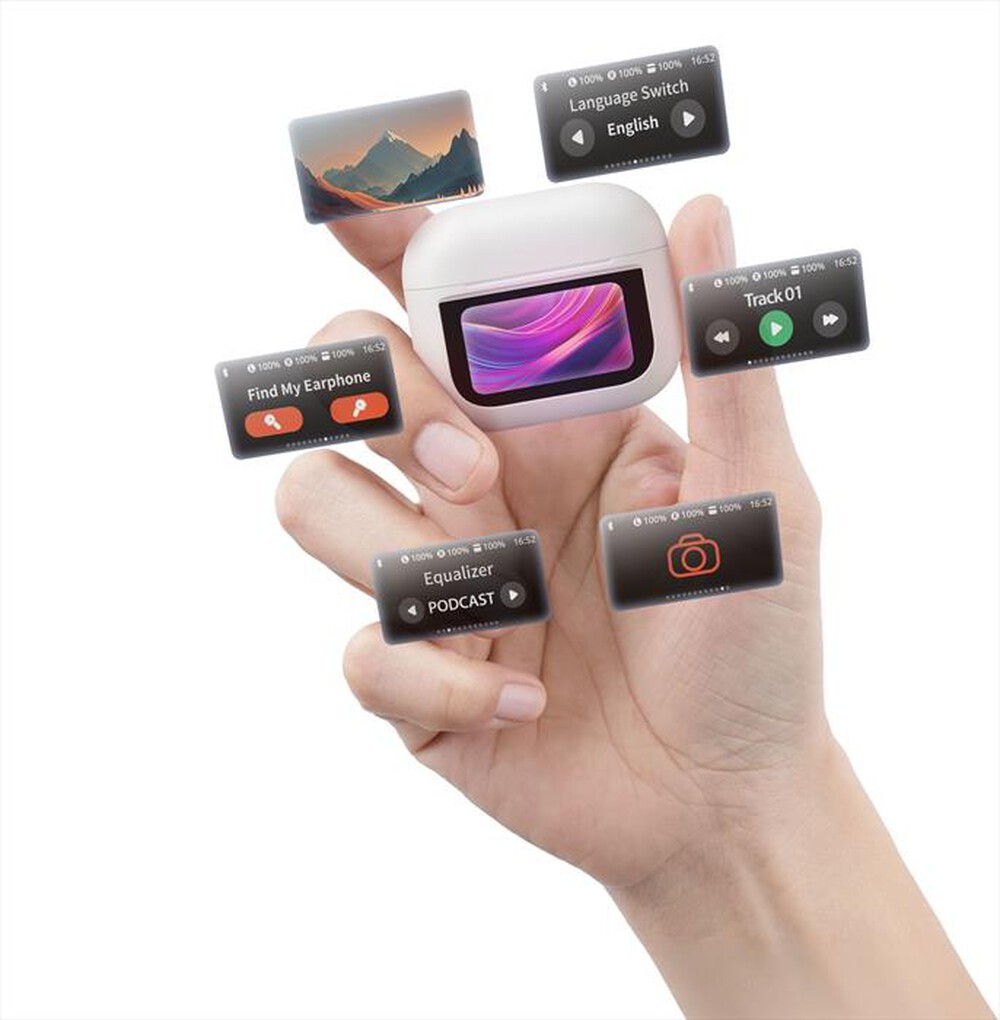 Immagine del prodotto MUSIC SOUND - Auricolare bluetooth GROOVE-Bianco