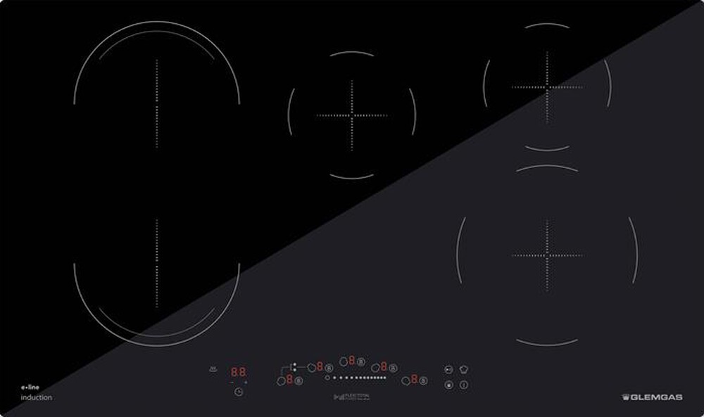 Immagine del prodotto GLEM GAS - Piano cottura induzione GTI951BSL 86 cm-Nero Lucido