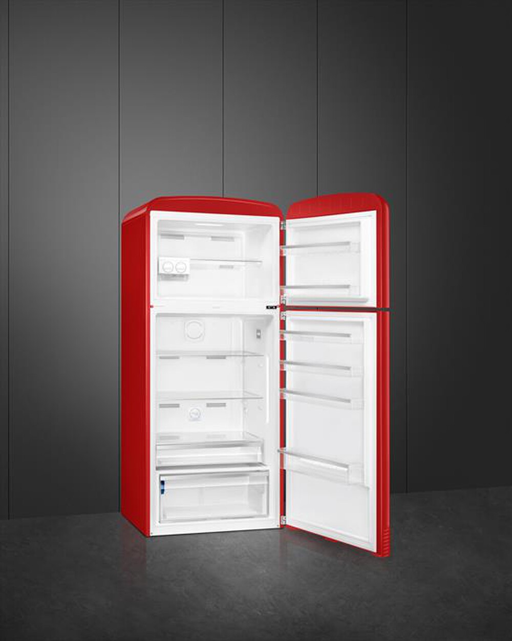 Immagine del prodotto SMEG - Frigorifero 2 porte FAB50RRD5 Classe E 467lt-Rosso