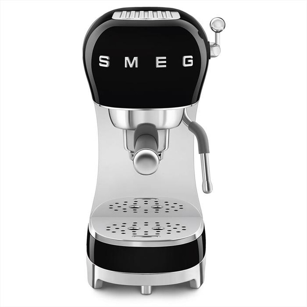 "SMEG - Macchina da Caffè Espresso 50's Style - ECF02BLEU-Nero LUCIDO"