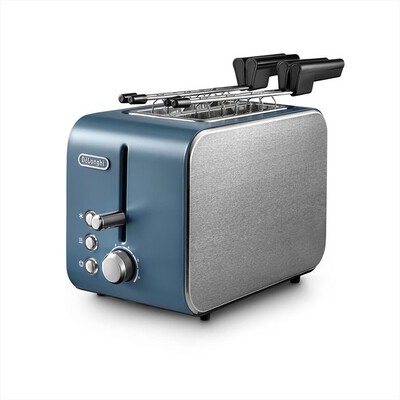 DE LONGHI - CTX2203.GR-Acciaio Spazzolato/Blu petr.