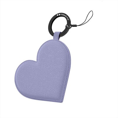 CASEME - Charm ecoleather heart CMCHARMPUHRTL-Lavanda