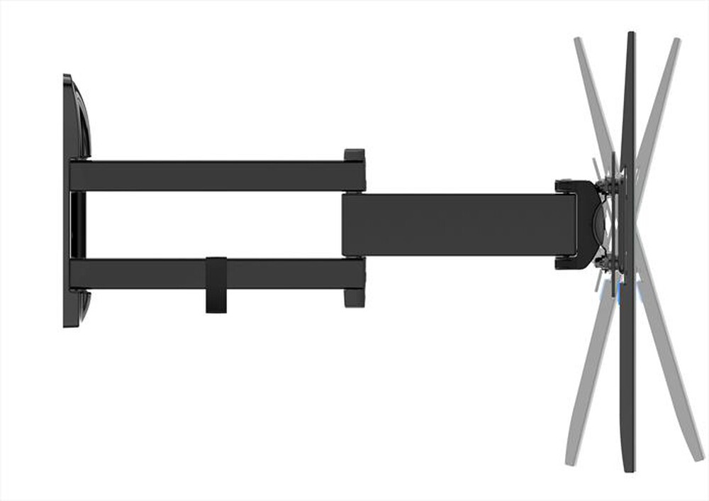 "MELICONI - Supporto TV SLIMSTYLE PLUS 400 SDR-Nero"