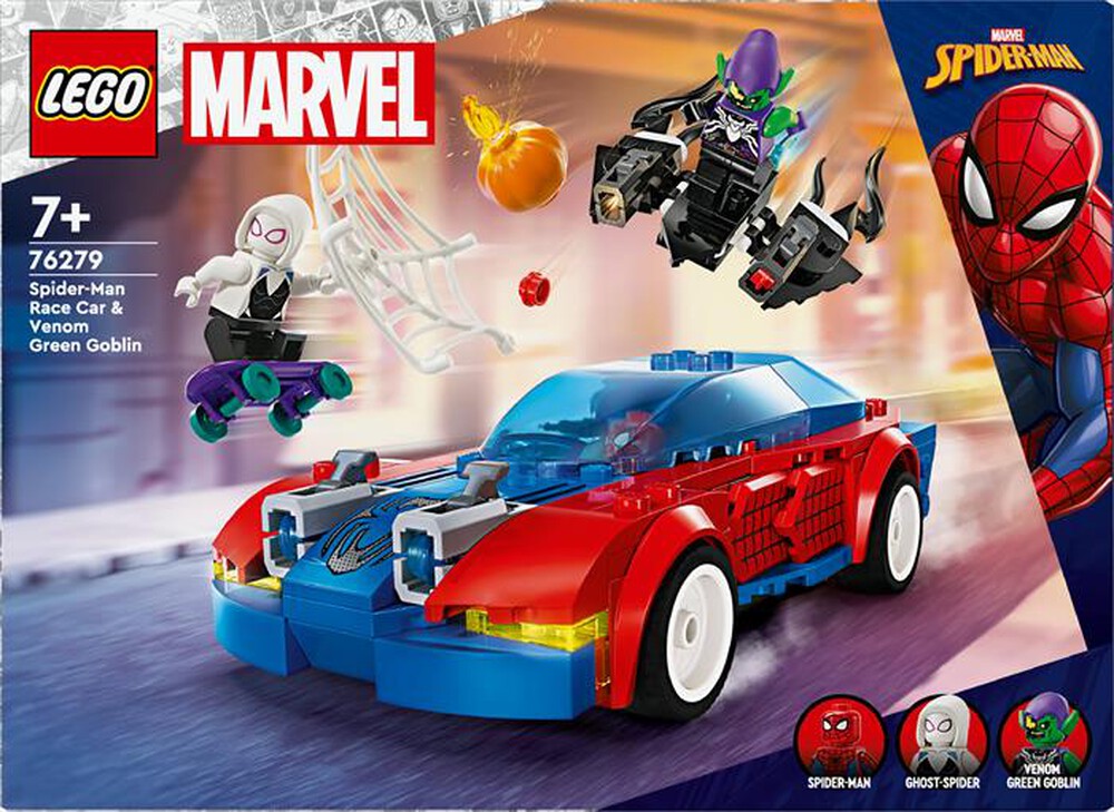 Immagine del prodotto LEGO - SUPER HEROES Auto Spider-Man e Venom Goblin 76279