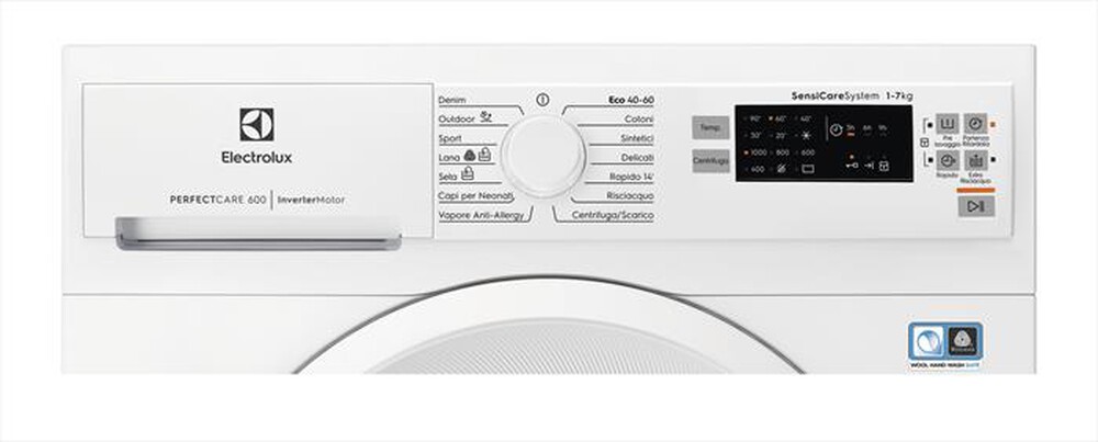 "ELECTROLUX - Lavatrice EW6S507W 7 Kg Classe B-Bianco"