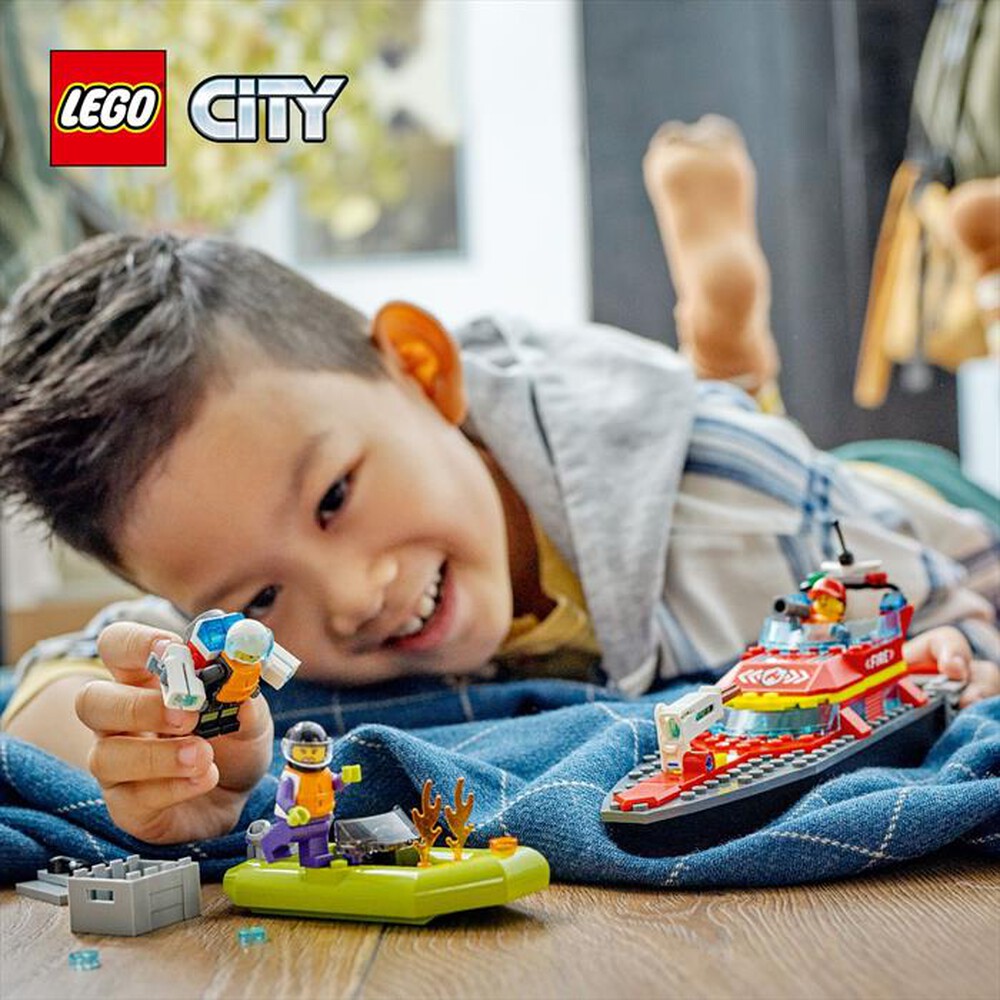Immagine del prodotto LEGO - CITY Fire Barca di soccorso antincendio 60373