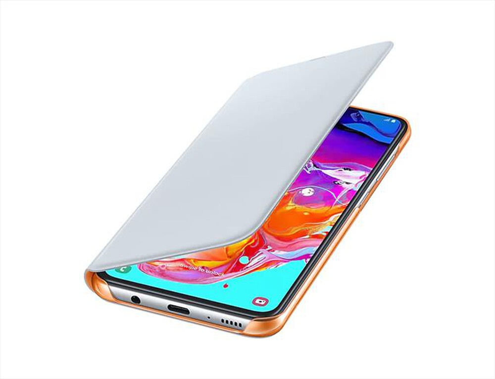 "SAMSUNG - WALLET COVER GALAXY A70-Bianco"