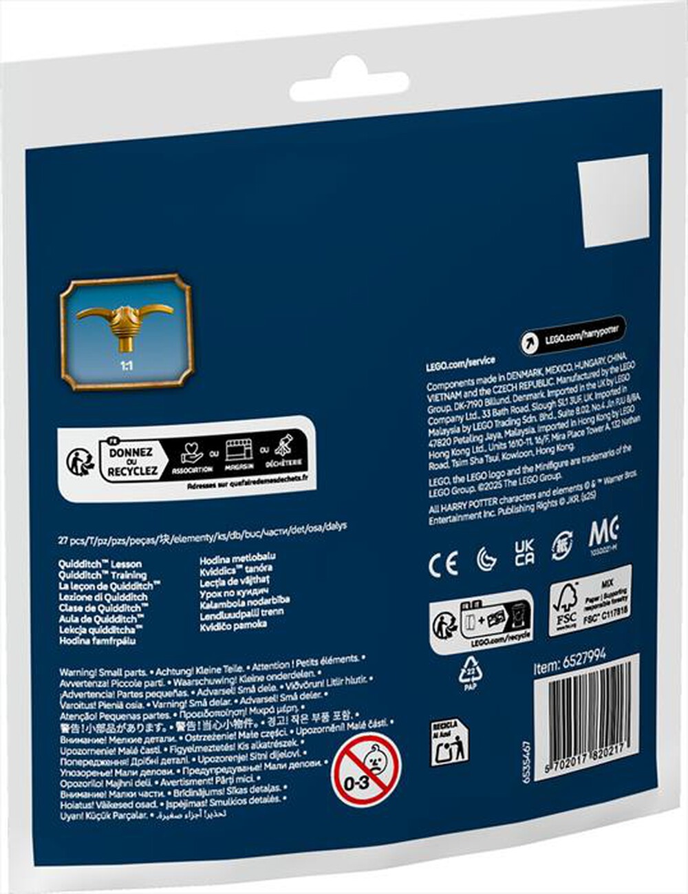 Immagine del prodotto LEGO - RECRUITMENT BAGS Lezione di Quidditch 30706