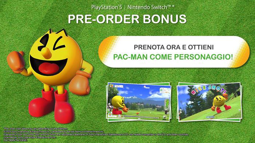 Immagine del prodotto NAMCO - EVERYBODY’S GOLF HOT SHOTS PS5