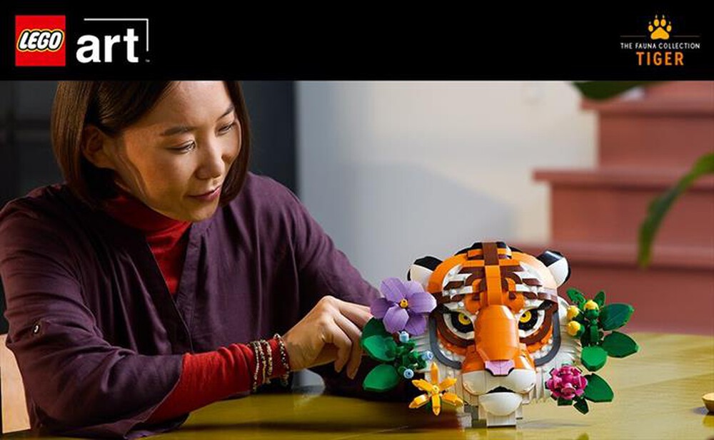 Immagine del prodotto LEGO - ART Collezione animali – Tigre 31217