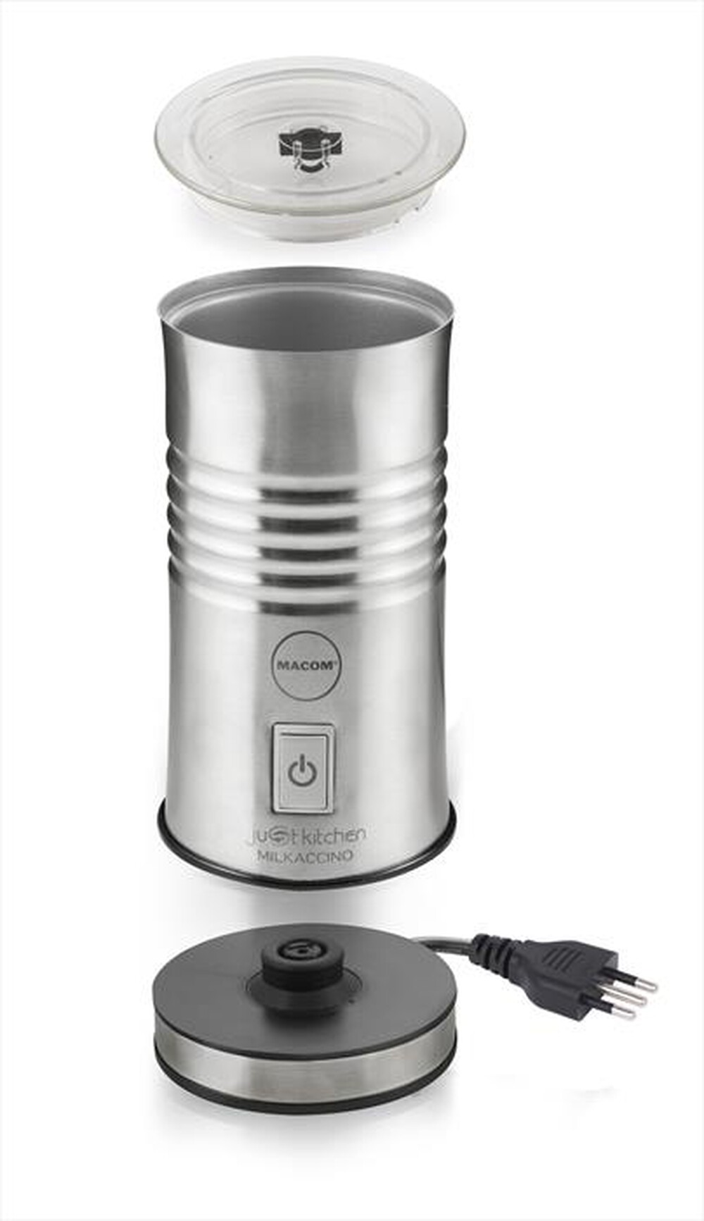 Immagine del prodotto MACOM - MILKACCINO-ACCIAIO SPAZZOLATO
