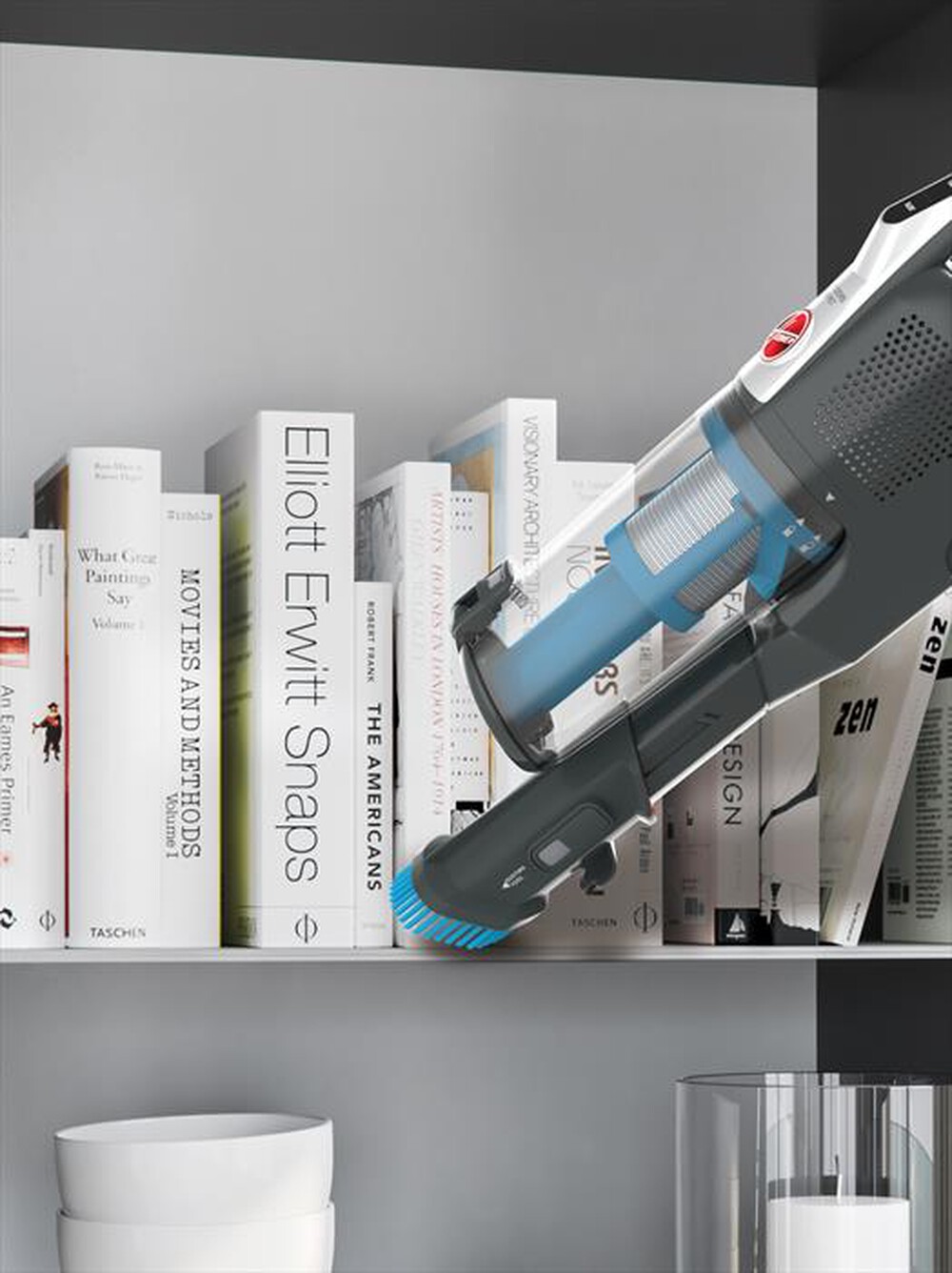 "HOOVER - HF522STP 011-Blu, Grigio"