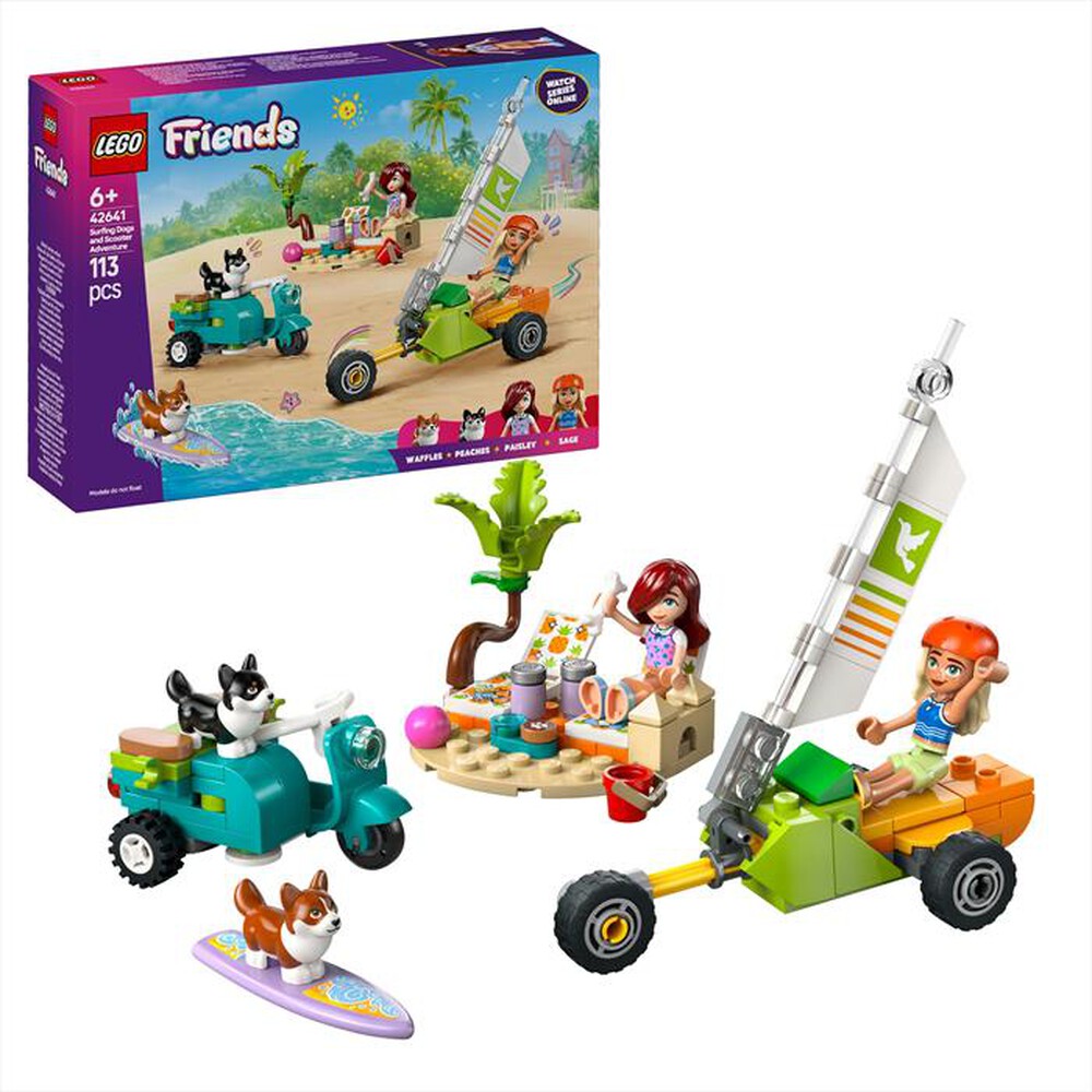 Immagine del prodotto LEGO - FRIENDS Avventure canine windskate e sidecar 42641