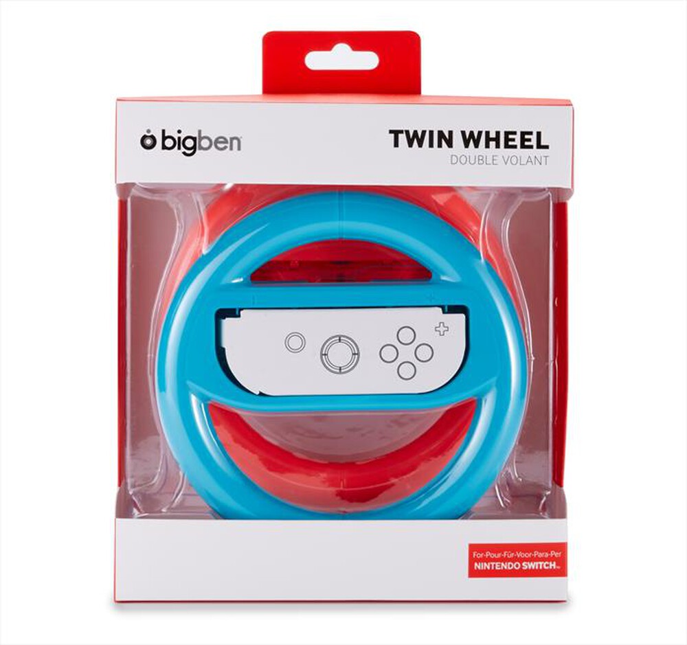 Immagine del prodotto BIG BEN - DUAL WHEEL PER JOYCON-Blu/Rosso