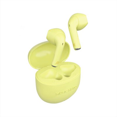 SBS - Auricolare TWS-Giallo