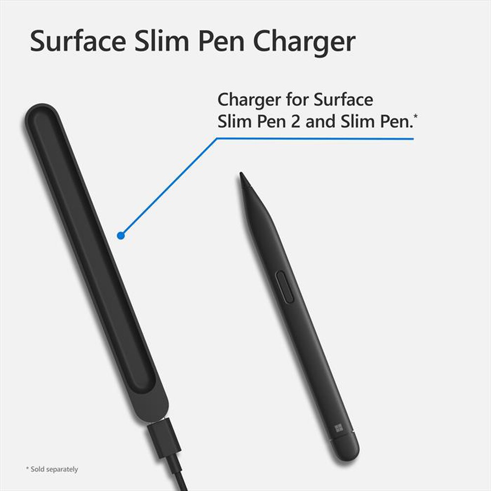 "MICROSOFT - SURFACE SLIM PEN CHARGER-Black"
