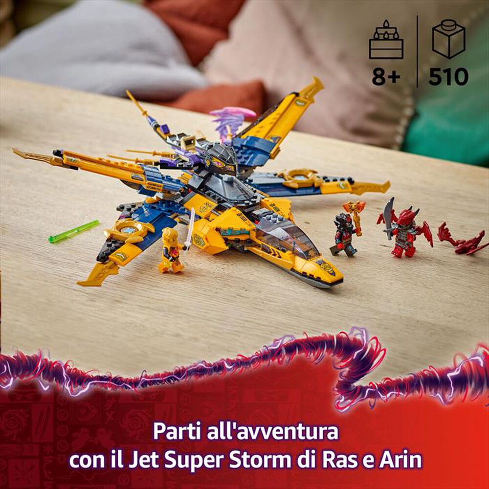 Immagine del prodotto LEGO - NINJAGO Jet Super Storm di Ras e Arin 71833