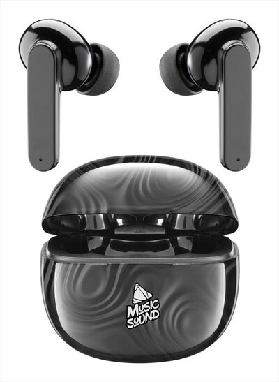 CELLULARLINE - Auricolari Bluetooth BTMSTWSINEAR221-Nero