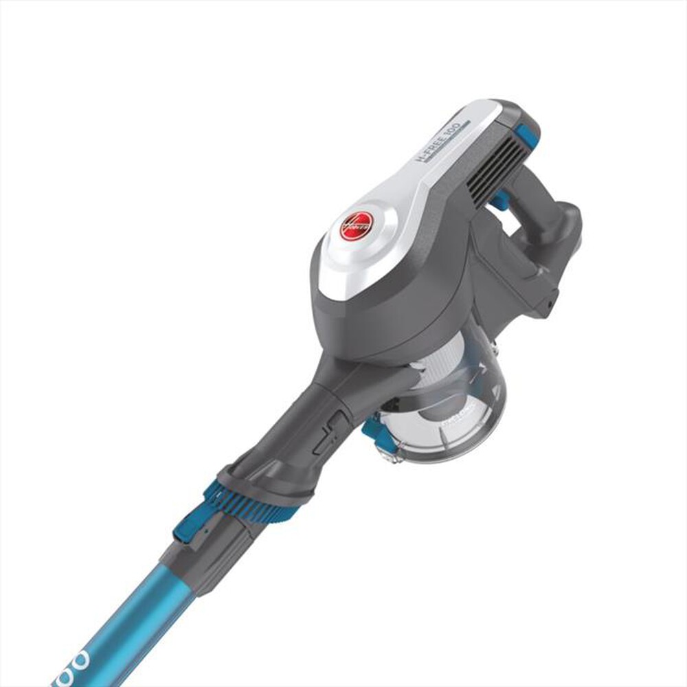 "HOOVER - Scopa elettrica H-FREE 100 HF122CAR 011-Blu/Titanio"