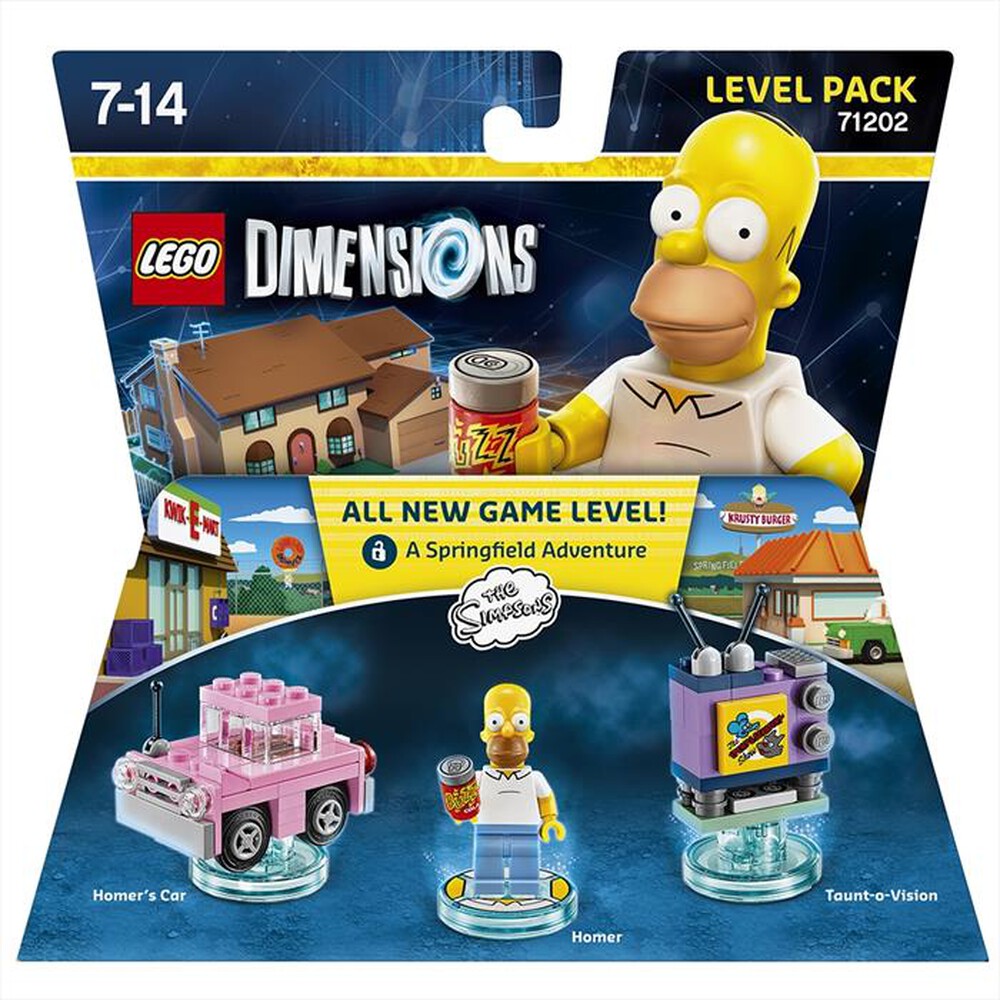 "WARNER GAMES - Lego Dimensions Level Pack The Simpsons Homer - "