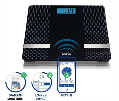 LAICA - PS7002 Body Composition-Nero